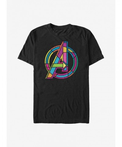Marvel Avengers Halftone Pop A T-Shirt $7.17 T-Shirts