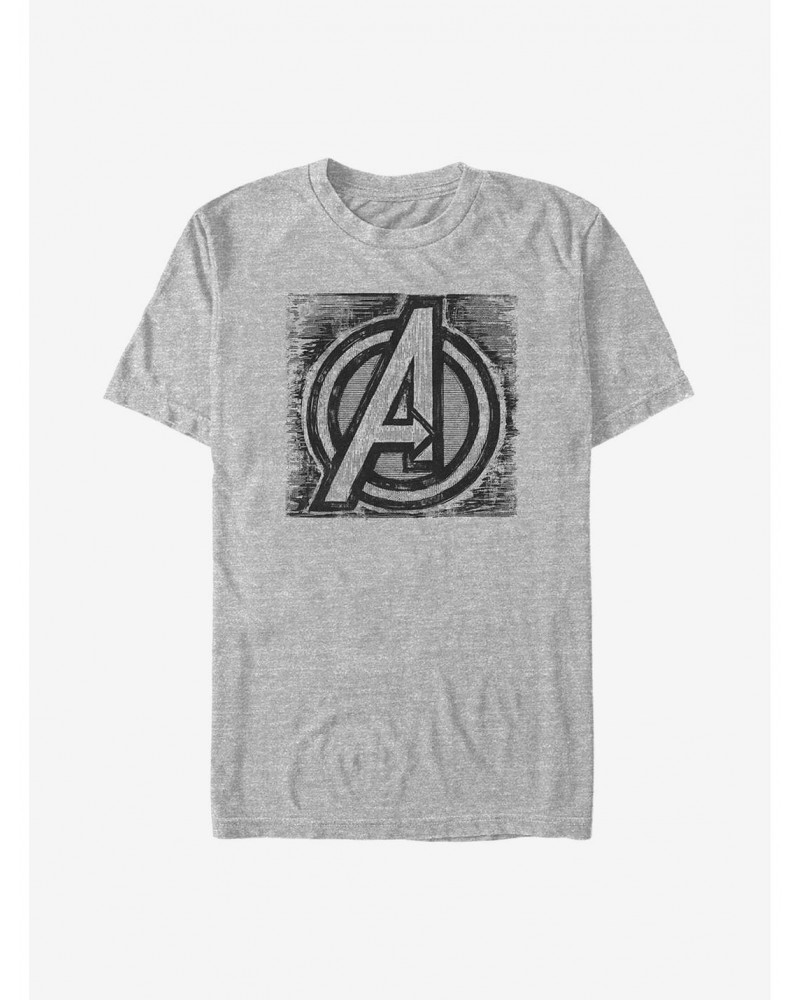 Marvel Avengers Sketch A T-Shirt $10.28 T-Shirts