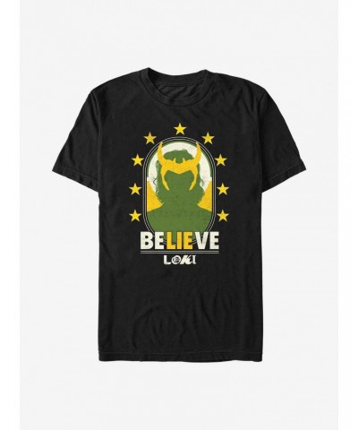 Marvel Loki Believe T-Shirt $10.52 T-Shirts