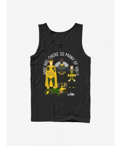 Marvel Loki Why Are There So Many Of You? Tank $10.46 Tanks