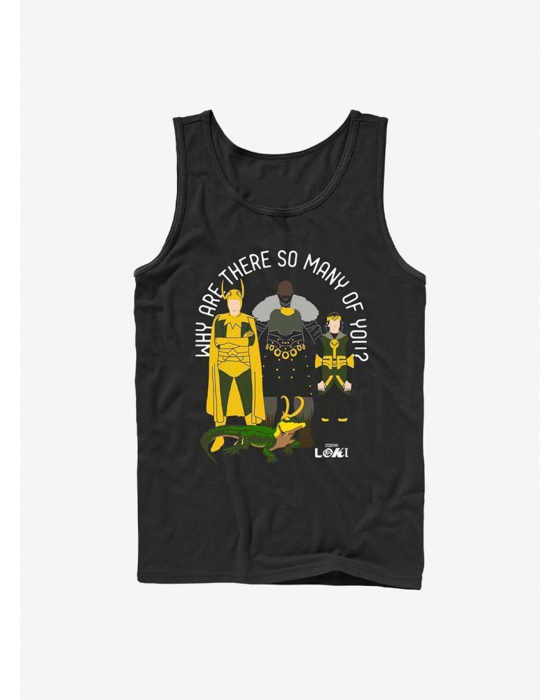 Marvel Loki Why Are There So Many Of You? Tank $10.46 Tanks