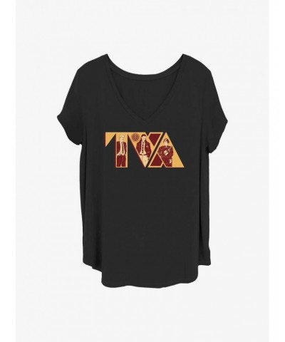 Marvel Loki Time Badge Girls T-Shirt Plus Size $8.96 T-Shirts