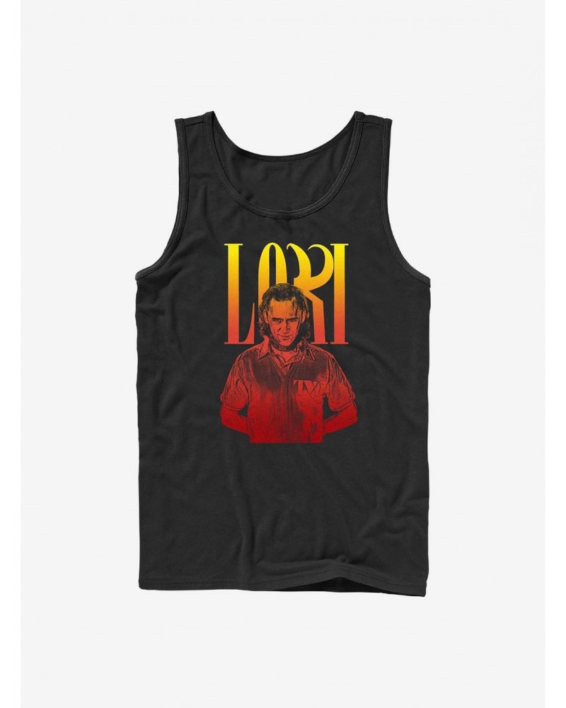 Marvel Loki Fierce Title Pose Tank $7.47 Tanks