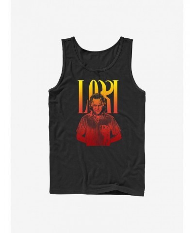 Marvel Loki Fierce Title Pose Tank $7.47 Tanks