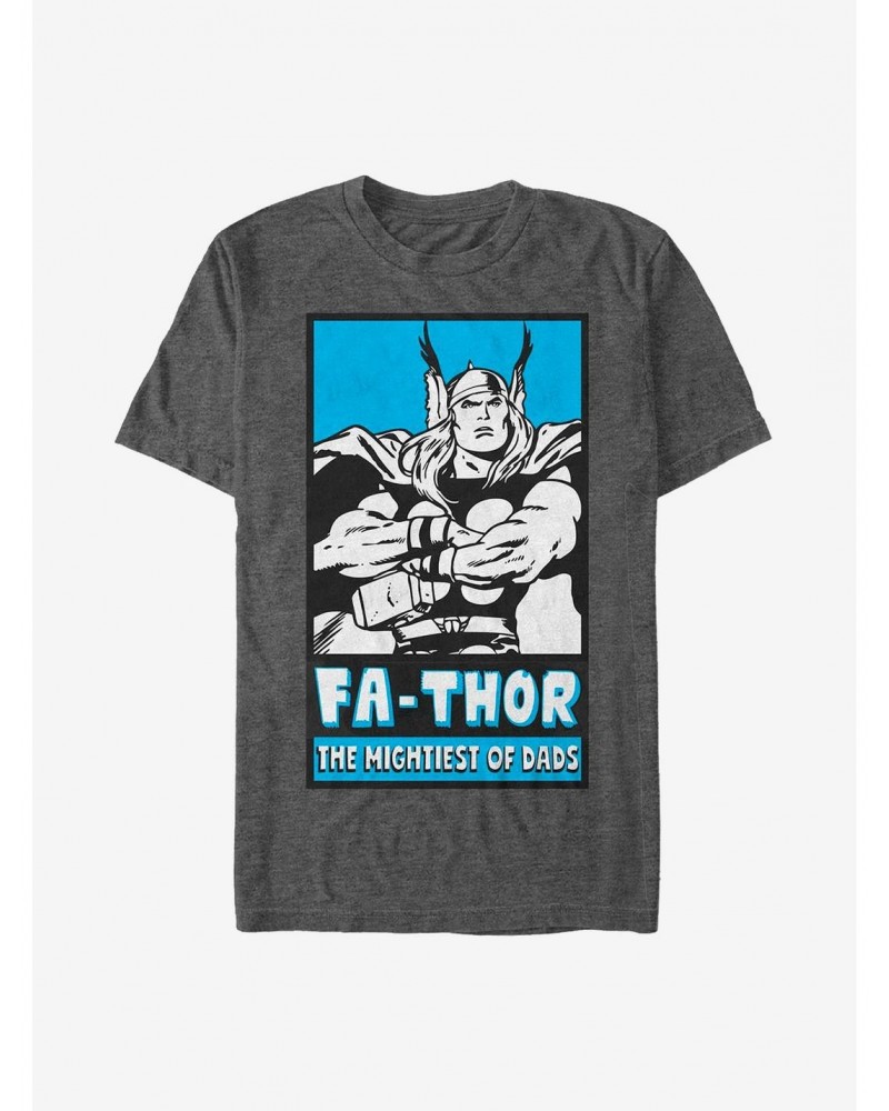 Marvel Thor Fa-Thor Poster T-Shirt $7.17 T-Shirts