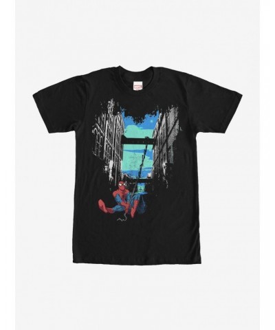 Marvel Spider-Man City T-Shirt $10.28 T-Shirts