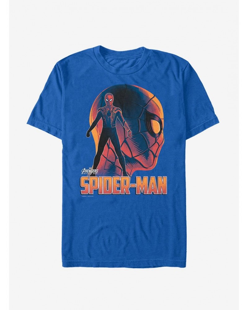 Marvel Avengers: Infinity War Spider-Man View T-Shirt $10.28 T-Shirts