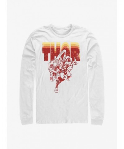 Marvel Thor Retro Thor Long-Sleeve T-Shirt $11.84 T-Shirts