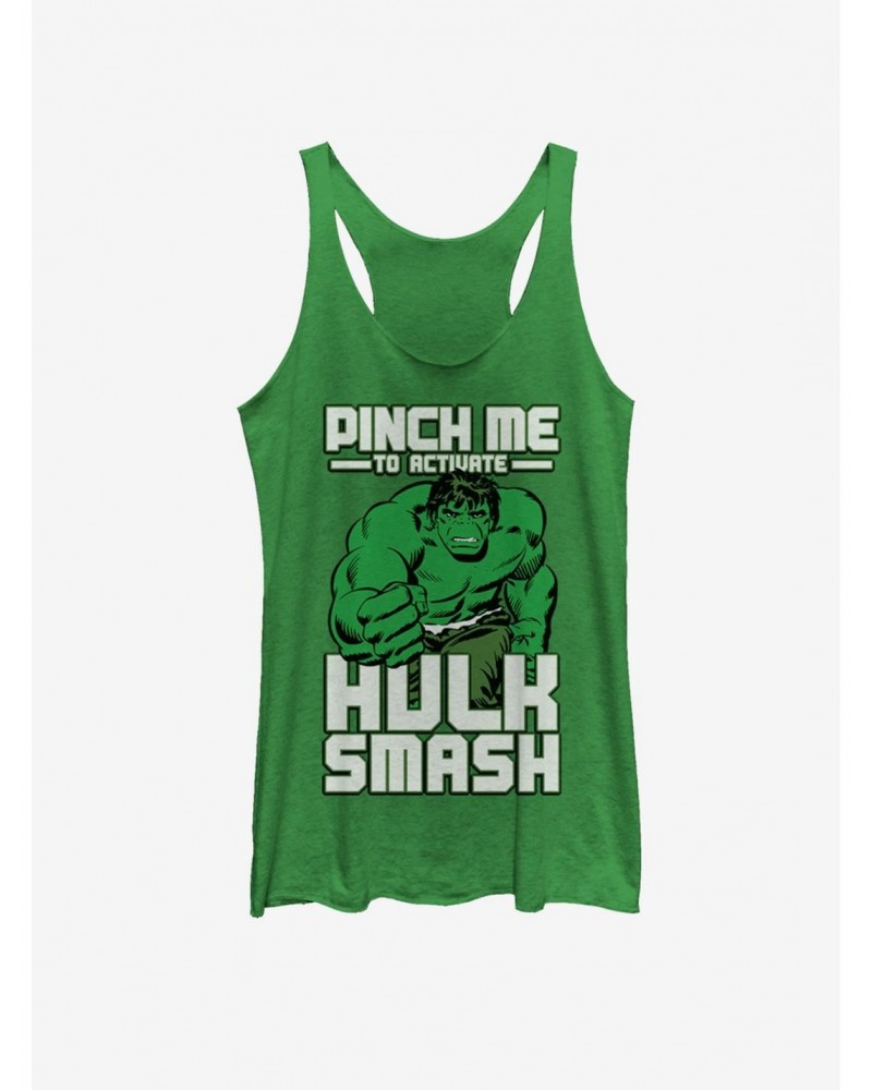 Marvel Hulk Hulk Smash Pinch Girls Tank $8.81 Tanks