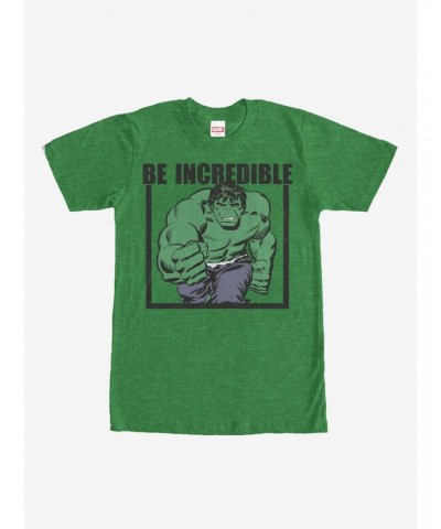 Marvel Hulk Be Incredible T-Shirt $11.23 T-Shirts