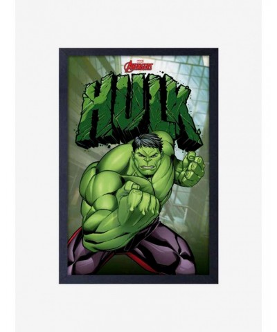 Marvel Hulk Framed Wood Wall Art $12.45 Merchandises