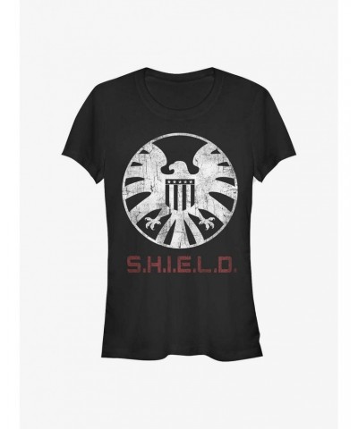 Marvel Avengers Shield Logo Girls T-Shirt $7.47 T-Shirts