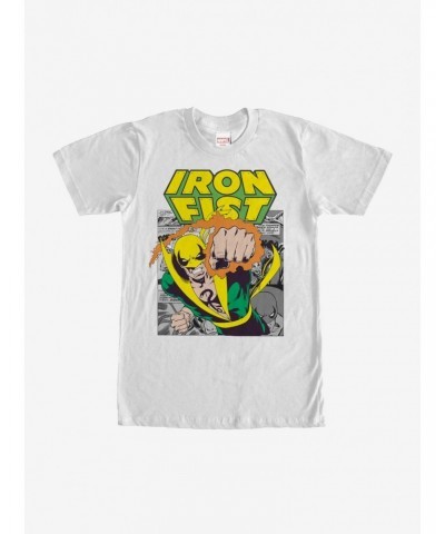 Marvel Classic Iron Fist Punch T-Shirt $10.28 T-Shirts