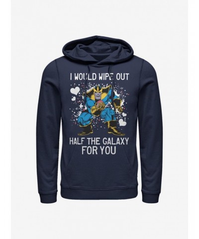 Marvel Avengers Thanos Wipe Galaxy Out Hoodie $19.31 Hoodies