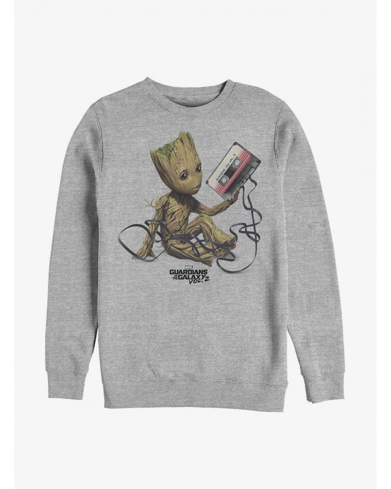 Marvel Guardians of the Galaxy Groot Tape Sweatshirt $16.97 Sweatshirts