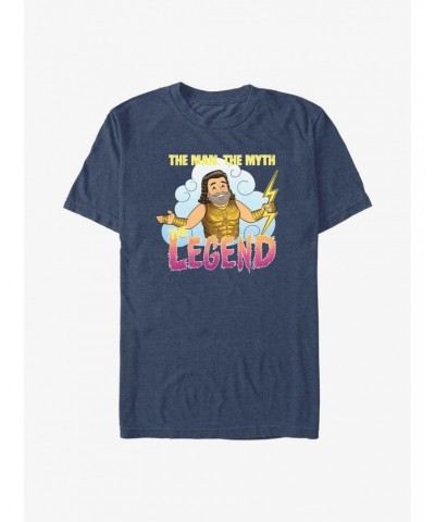 Marvel Thor: Love and Thunder Zeus Man Myth Legend T-Shirt $11.95 T-Shirts