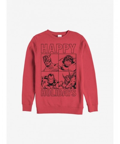 Marvel Avengers Super Holiday Sweatshirt $12.92 Sweatshirts