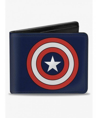 Marvel Captain America Shield Bifold Wallet $10.45 Wallets