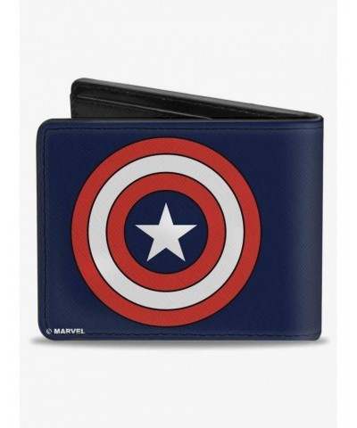 Marvel Captain America Shield Bifold Wallet $10.45 Wallets