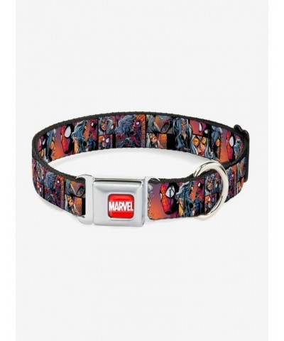 Marvel Avengers Spider-Man Black Cat Seatbelt Buckle Pet Collar $10.21 Pet Collars