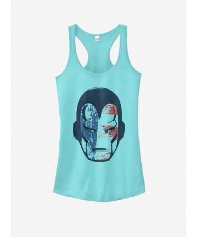 Marvel Captain America Iron Man Americana Girls Tank $10.21 Tanks