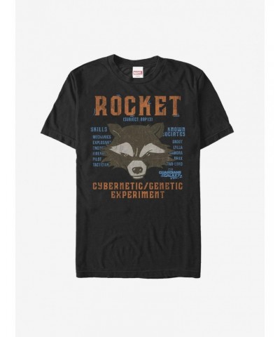 Marvel Rocket List T-Shirt $10.99 T-Shirts
