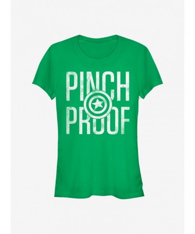 Marvel Captain America Pinch Proof Girls T-Shirt $12.20 T-Shirts