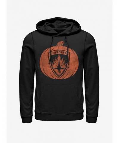 Marvel Guardians Of The Galaxy Guardians Pumpkin Hoodie $17.51 Hoodies