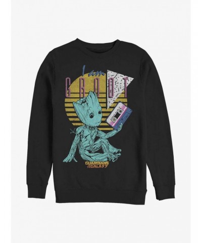 Marvel Guardians of the Galaxy 90's Groot Sweatshirt $16.61 Sweatshirts