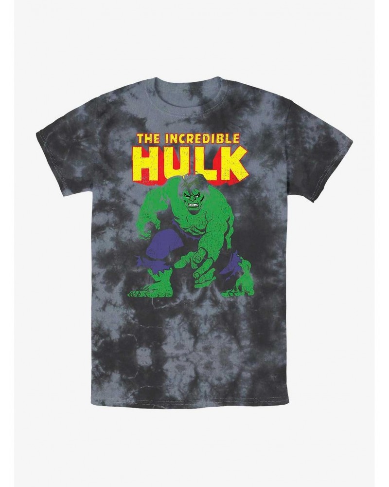 Marvel Hulk Big Time Tie-Dye T-Shirt $7.77 T-Shirts