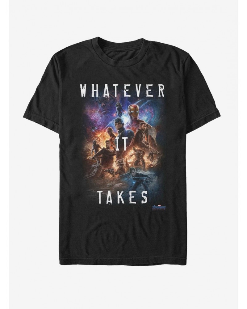 Marvel Avengers Endgame Whatever it Takes T-Shirt $11.71 T-Shirts