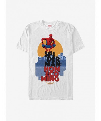 Marvel Spider-Man Homecoming City T-Shirt $11.95 T-Shirts