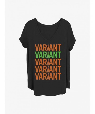Marvel Loki I Am Variant Girls T-Shirt Plus Size $9.25 T-Shirts