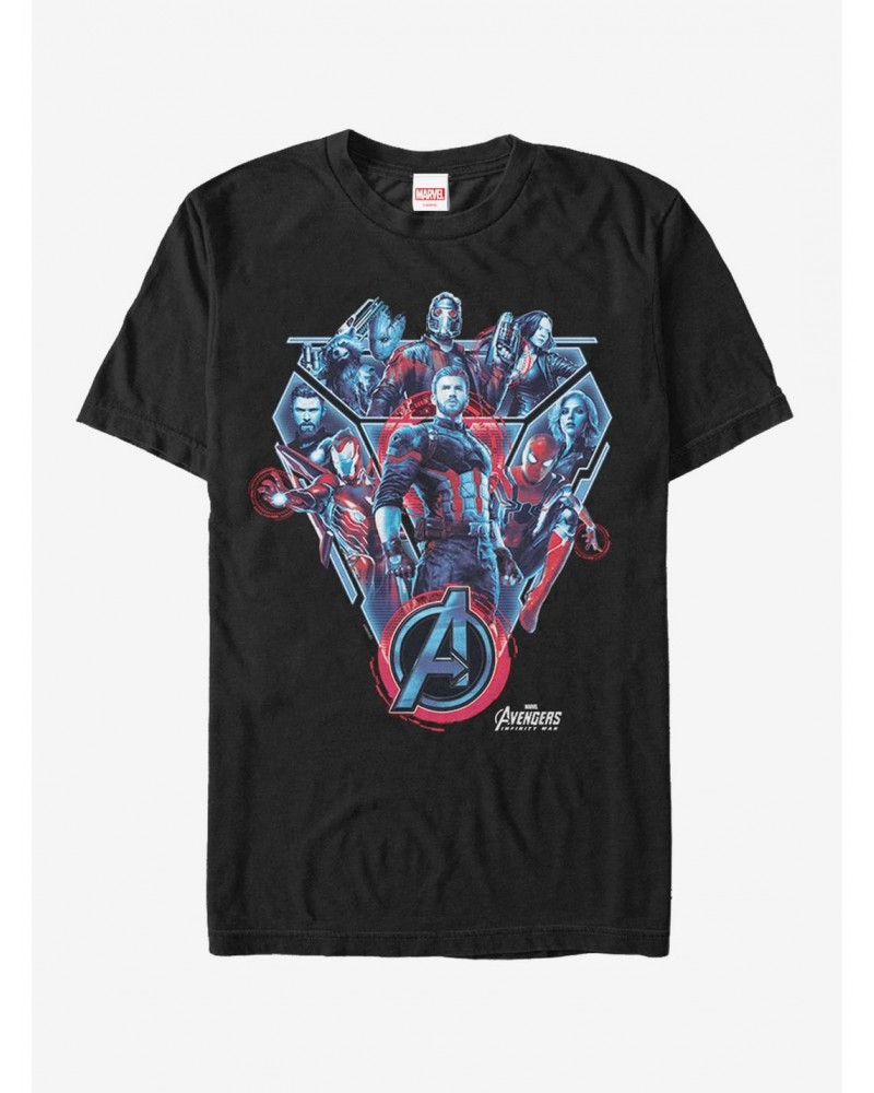 Marvel Avengers: Infinity War Armor T-Shirt $11.23 T-Shirts