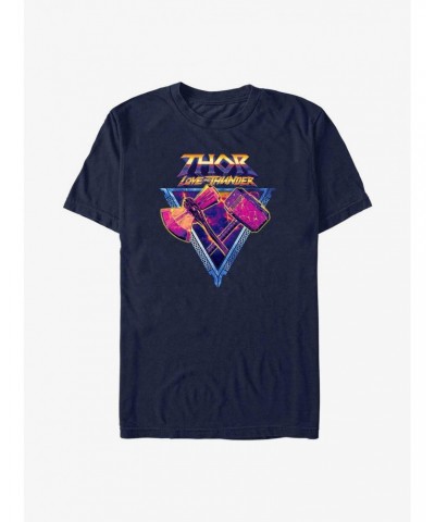 Marvel Thor: Love and Thunder Mjolnir and Stormbreaker T-Shirt $9.32 T-Shirts