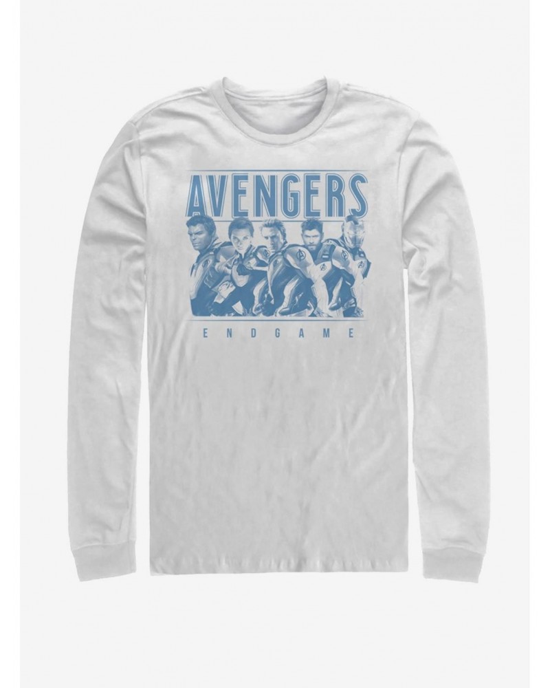 Marvel Avengers: Endgame Avenger Endgame Group Long-Sleeve T-Shirt $13.82 T-Shirts