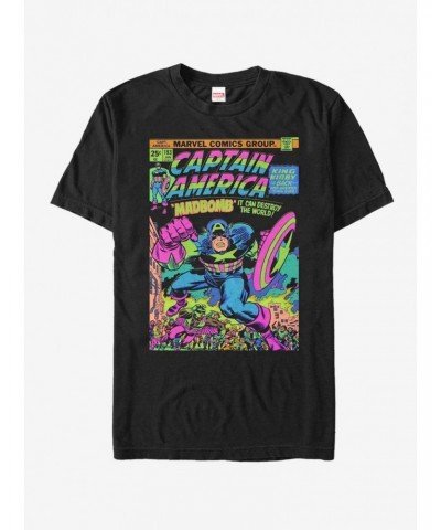 Marvel Captain America Glow T-Shirt $9.56 T-Shirts