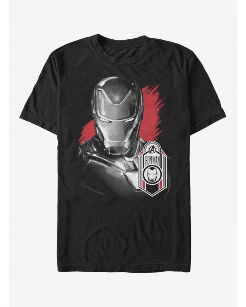 Marvel Iron Man Iron Man Tag T-Shirt $10.28 T-Shirts