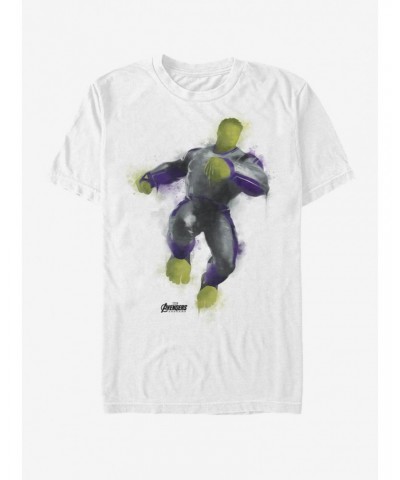 Marvel Avengers: Endgame Hulk Painted T-Shirt $9.32 T-Shirts