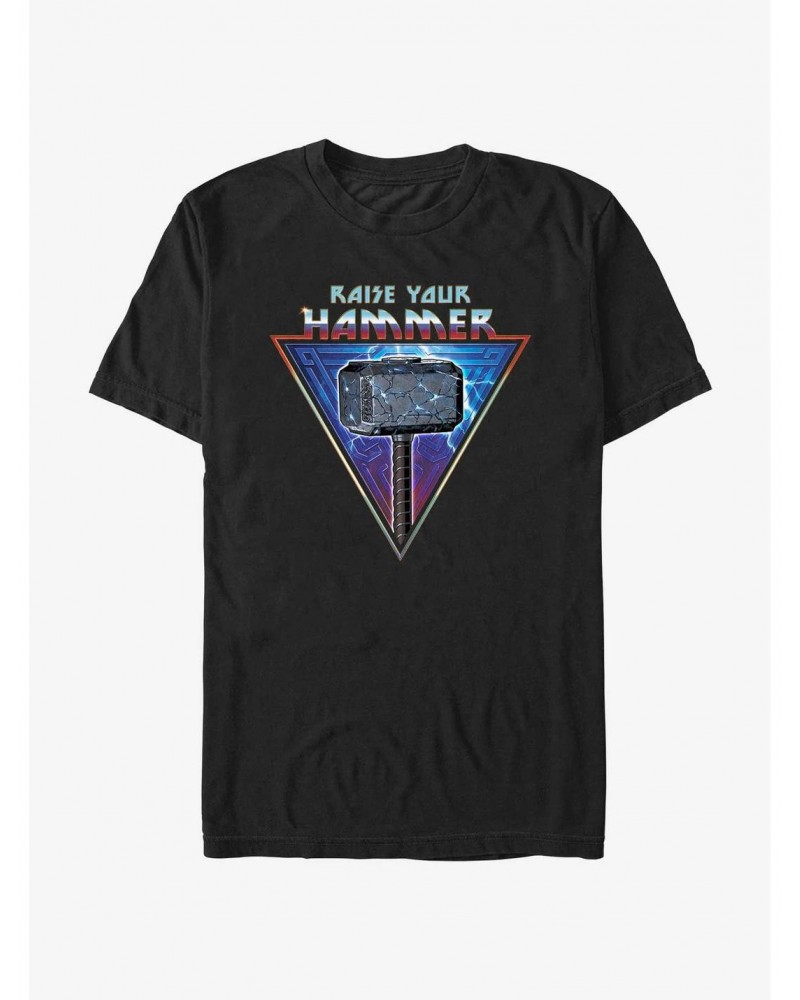 Marvel Thor Mjolnir Raise Your Hammer T-Shirt $7.41 T-Shirts