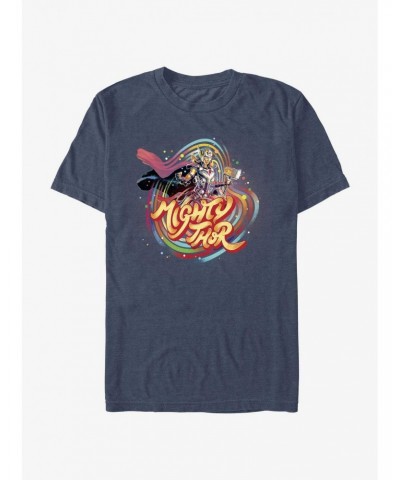 Marvel Thor Swirl Mighty Thor T-Shirt $8.13 T-Shirts