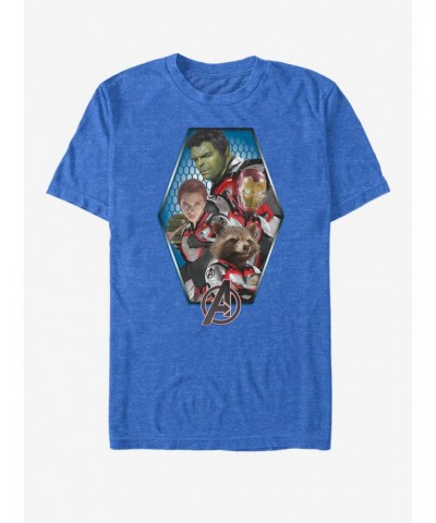 Marvel Avengers: Endgame Hexagon Avenged T-Shirt $7.65 T-Shirts