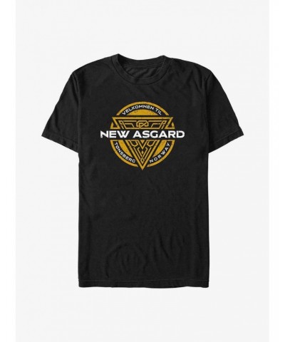 Marvel Thor: Love And Thunder New Badge T-Shirt $8.60 T-Shirts