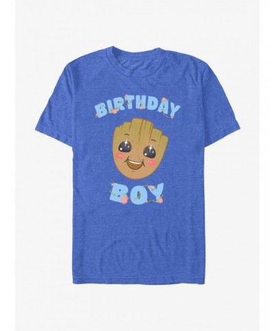 Marvel Guardians of the Galaxy Flowery Groot Birthday T-Shirt $8.37 T-Shirts