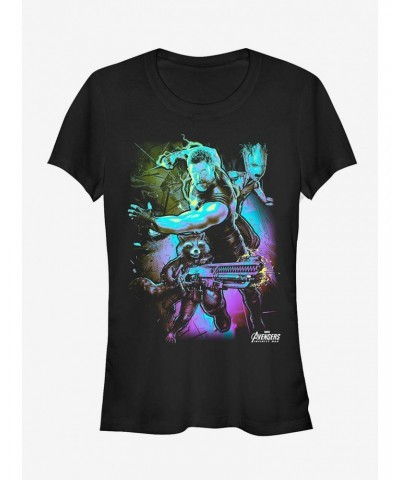 Marvel Avengers: Infinity War Thor Lightning Girls T-Shirt $11.21 T-Shirts