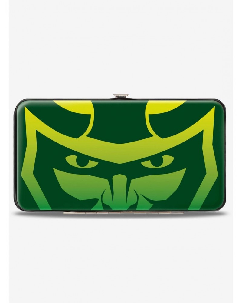 Marvel Loki Face Hinge Wallet $8.36 Wallets