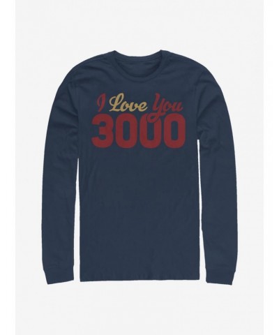Marvel Avengers I Love You 3000 Loves Long-Sleeve T-Shirt $11.52 T-Shirts