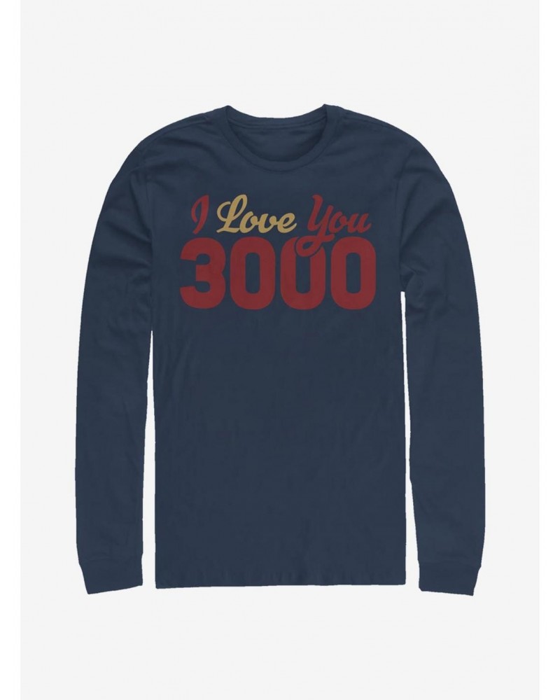 Marvel Avengers I Love You 3000 Loves Long-Sleeve T-Shirt $11.52 T-Shirts