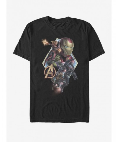 Marvel Avengers: Endgame Endgame Diamond Shot T-Shirt $9.32 T-Shirts