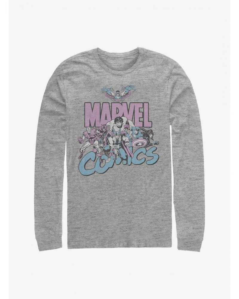 Marvel Avengers Group Long-Sleeve T-Shirt $13.16 T-Shirts